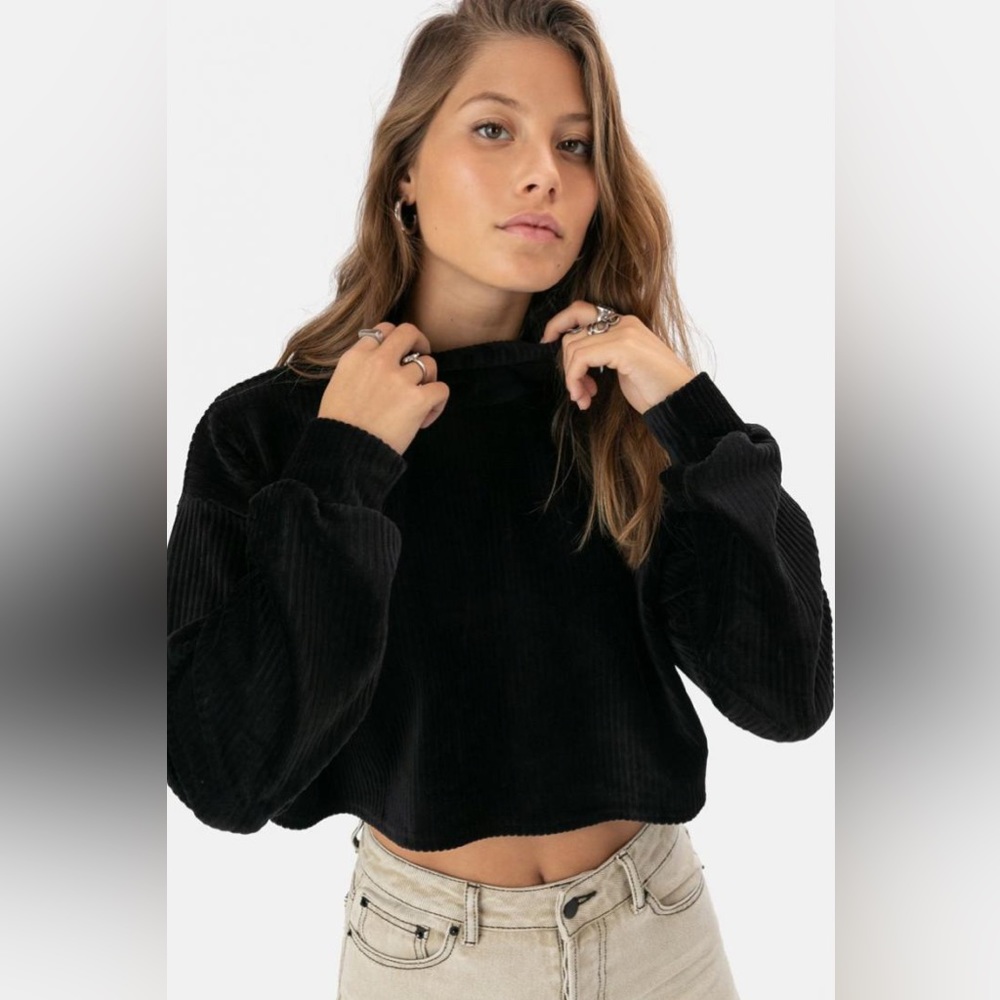 Black Turtleneck Adika 'Brooklyn Nights Sweater'